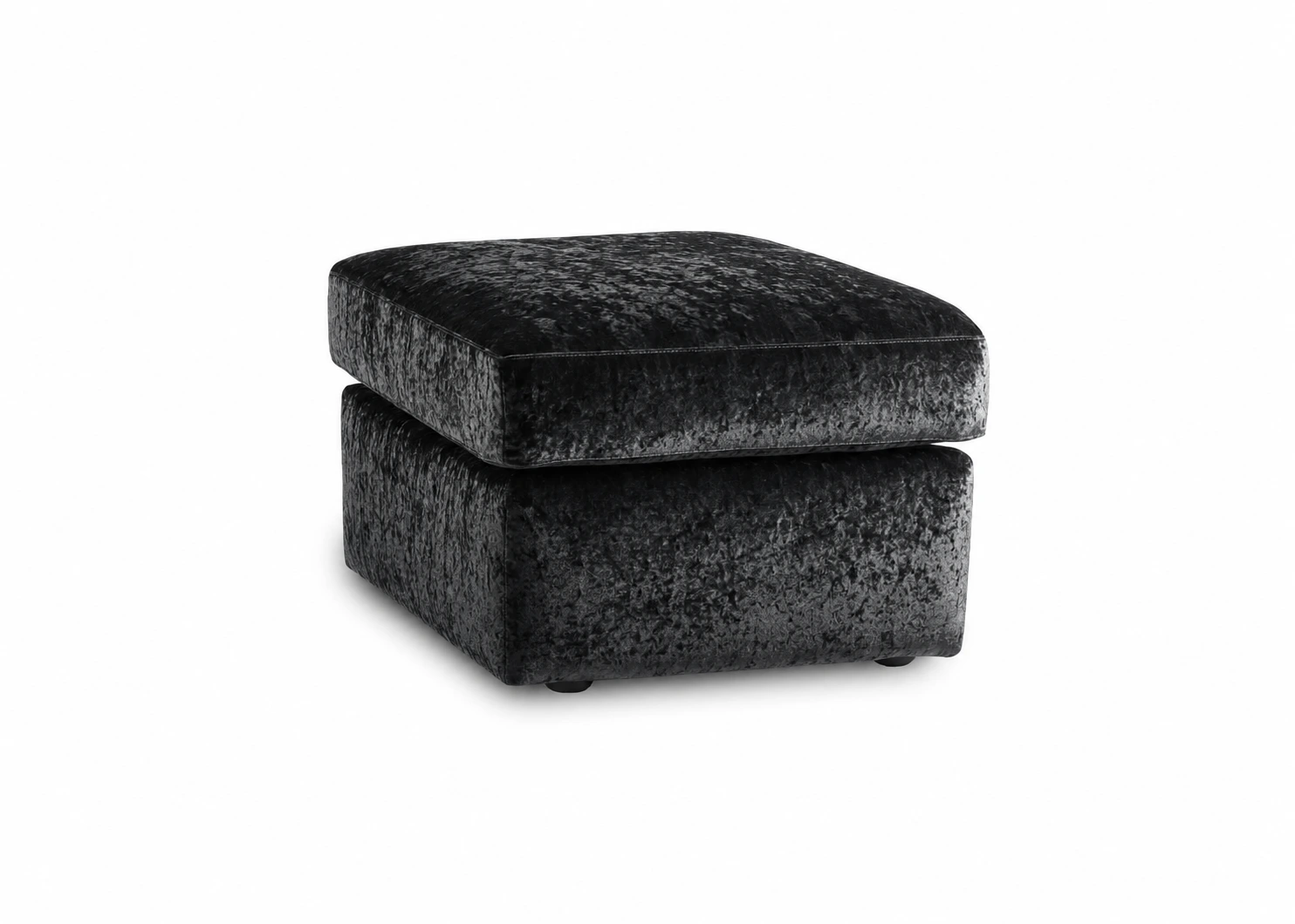 Crush Velvet Footstool