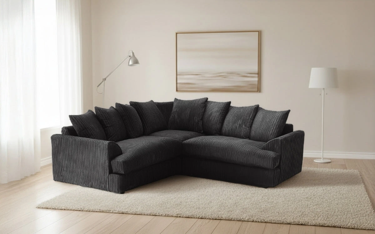Missouri Jumbo Cord Corner Sofa