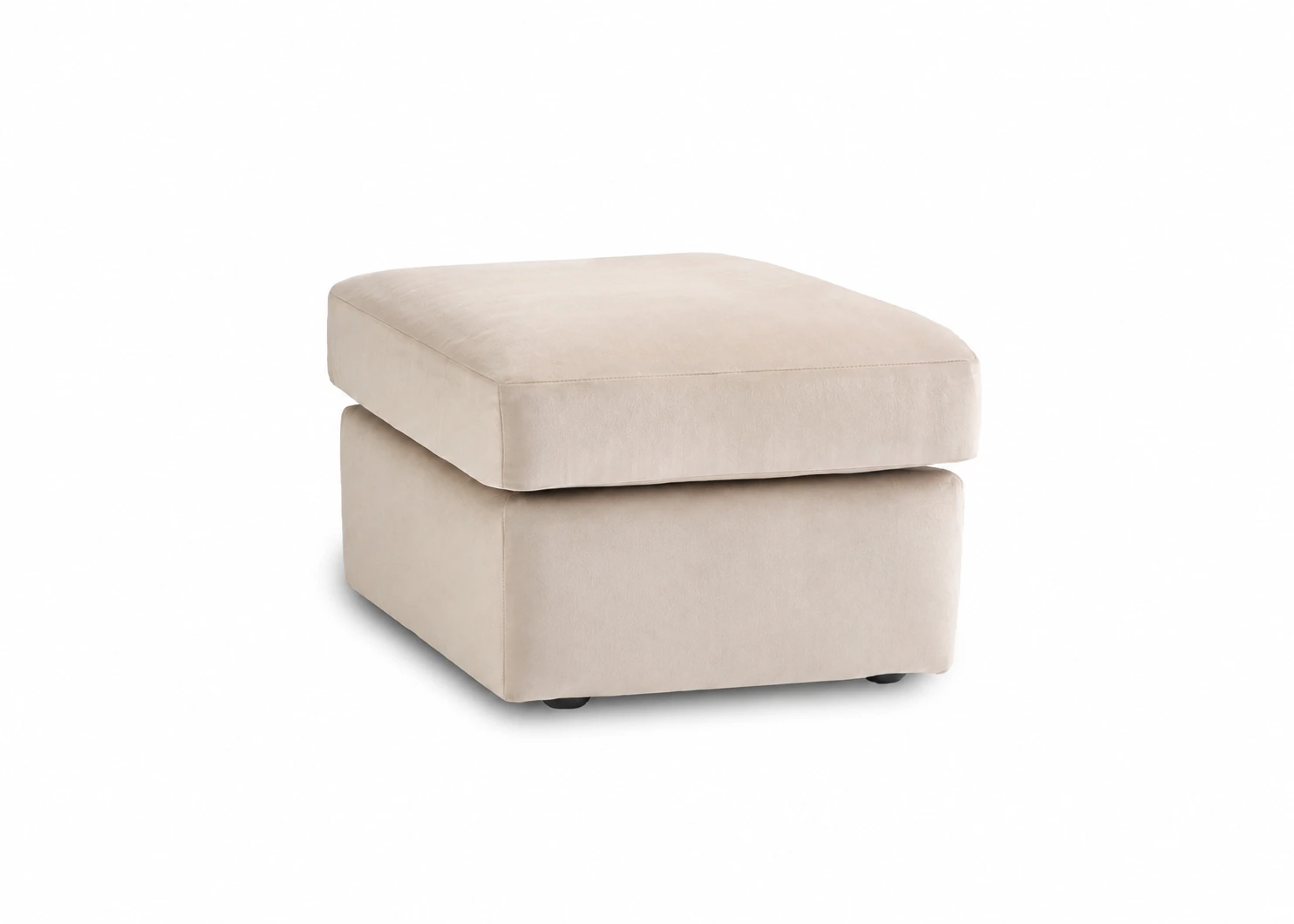Plush Velvet Footstool