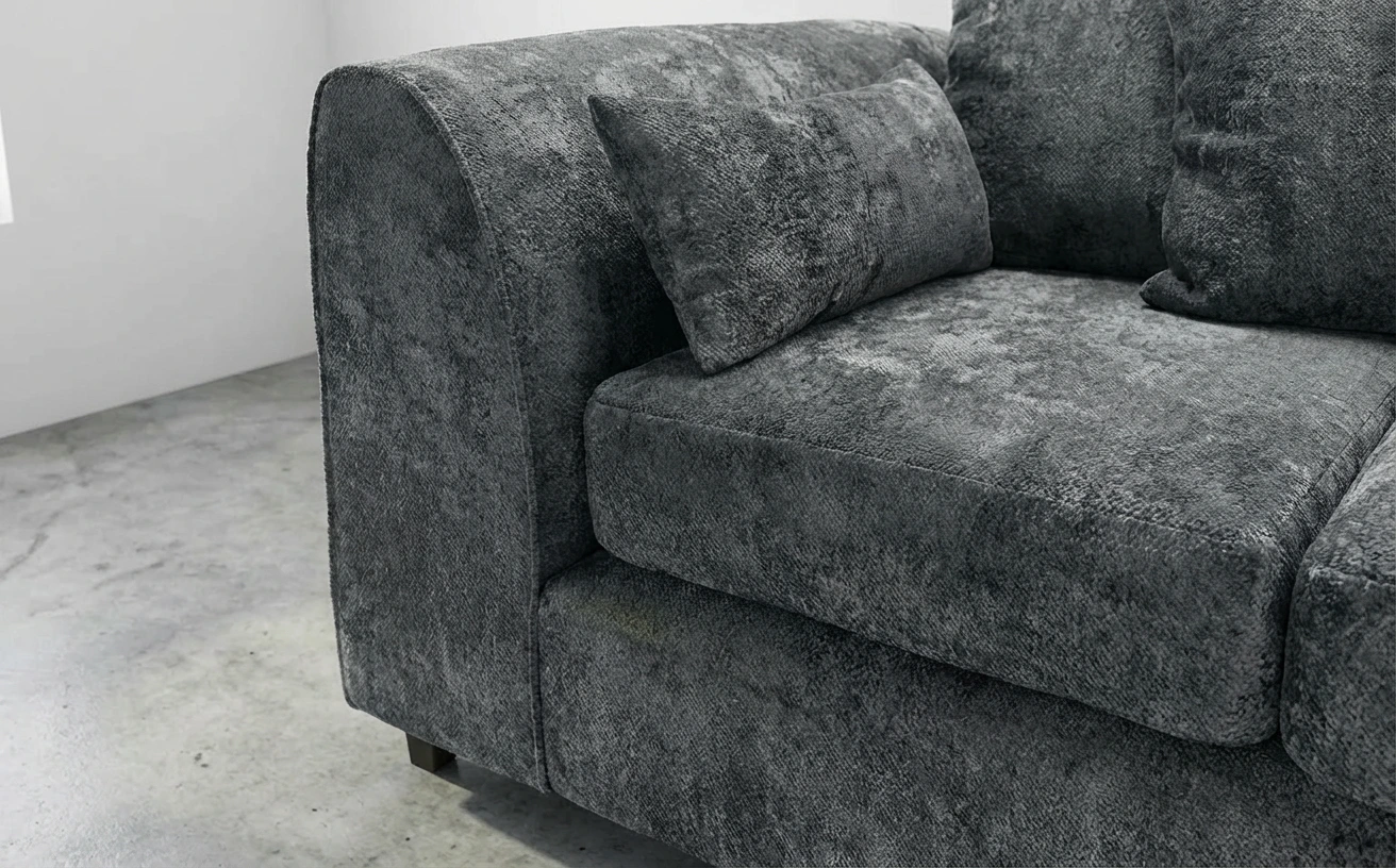 Garrison Soft Chenille 4 Seater